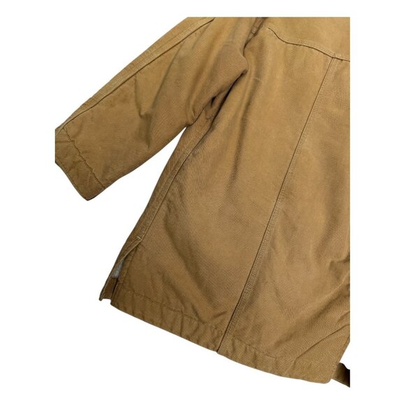 RARE CARHARTT Vintage 1960s Snagproof Sherpa Fleece Duck Canvas Chore Coat XS - Picture 9 of 9